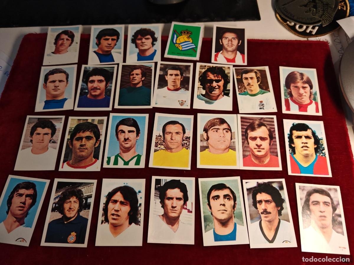 Cromos de f&uacute;tbol: lote cromos liga 1977 - 1978 sin pegar como nuevos fher editorial