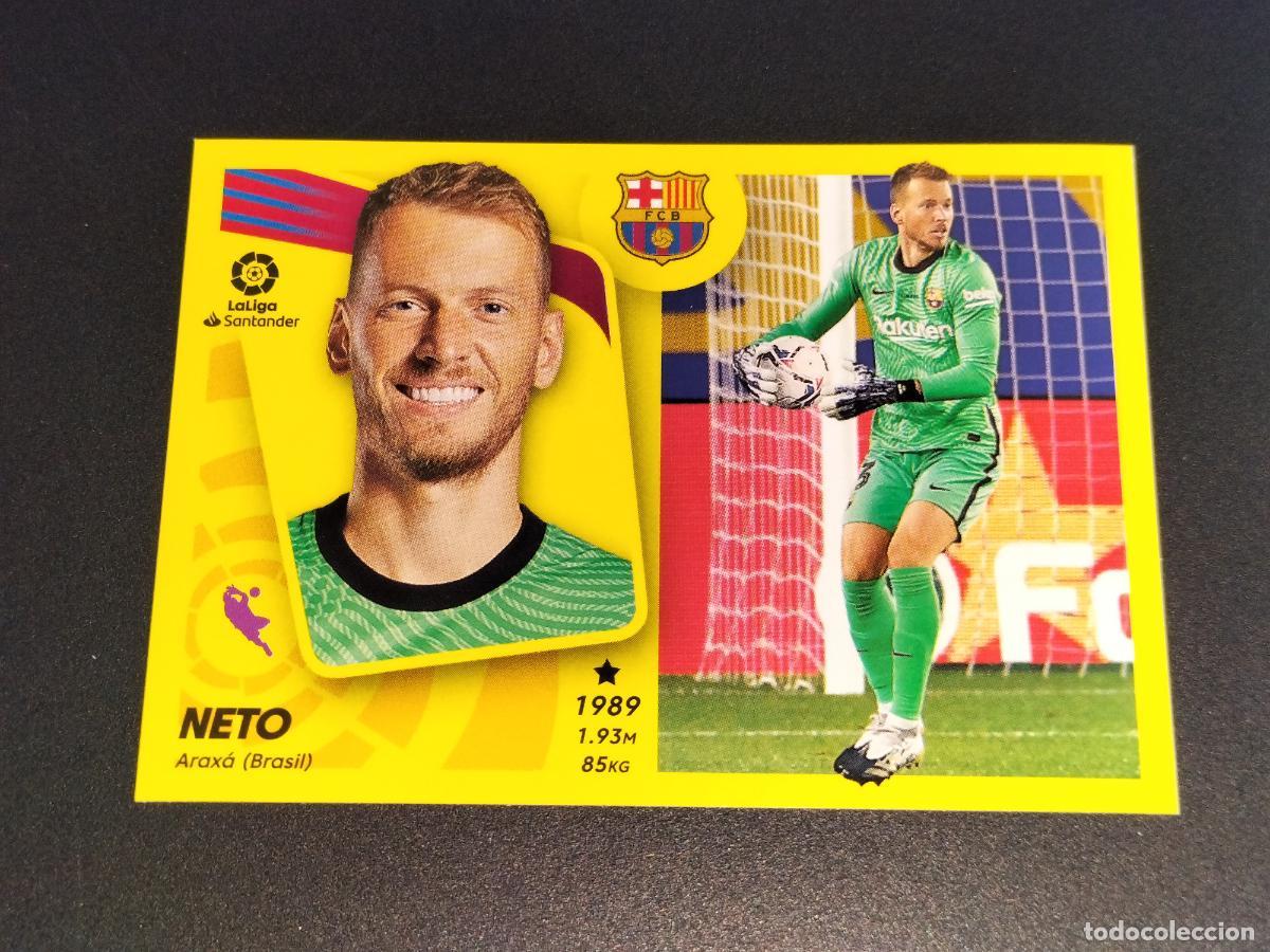 Cromos de f&uacute;tbol: N&ordm; 6 NETO FC BARCELONA CROMOS LALIGA SANTANDER ESTE LIGA 2021 2022 21 22 PANINI