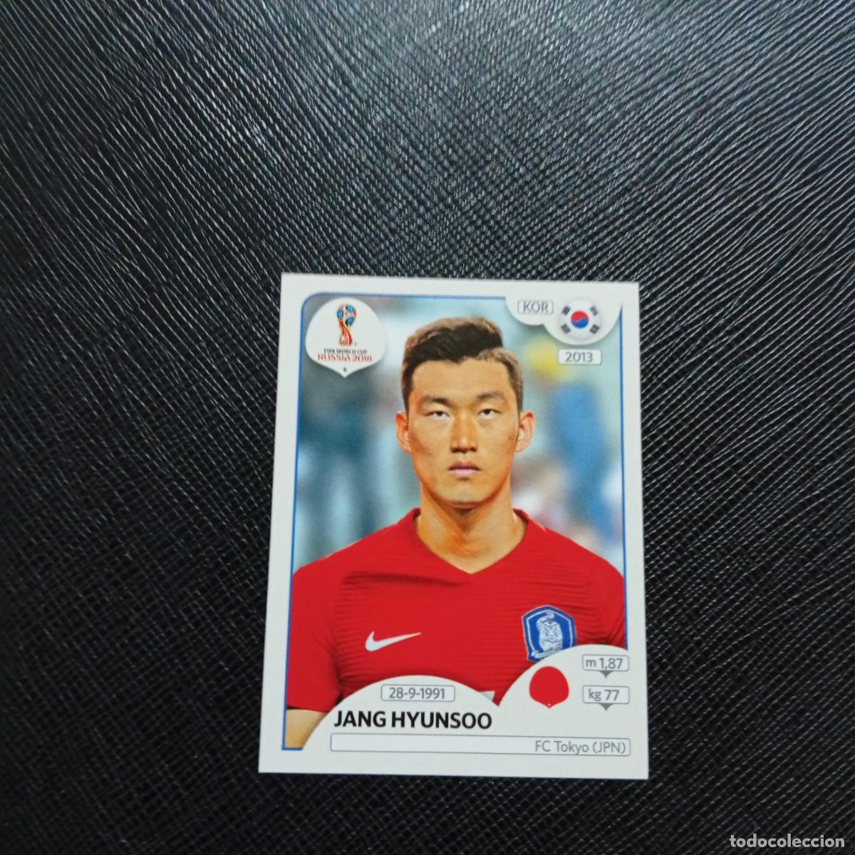 Cromos de f&uacute;tbol: 499 JANG HYUNSOO REPUBLICA KOREA PANINI MUNDIAL RUSIA 2018 CROMO FUTBOL 18 - SIN PEGAR - /CJ2