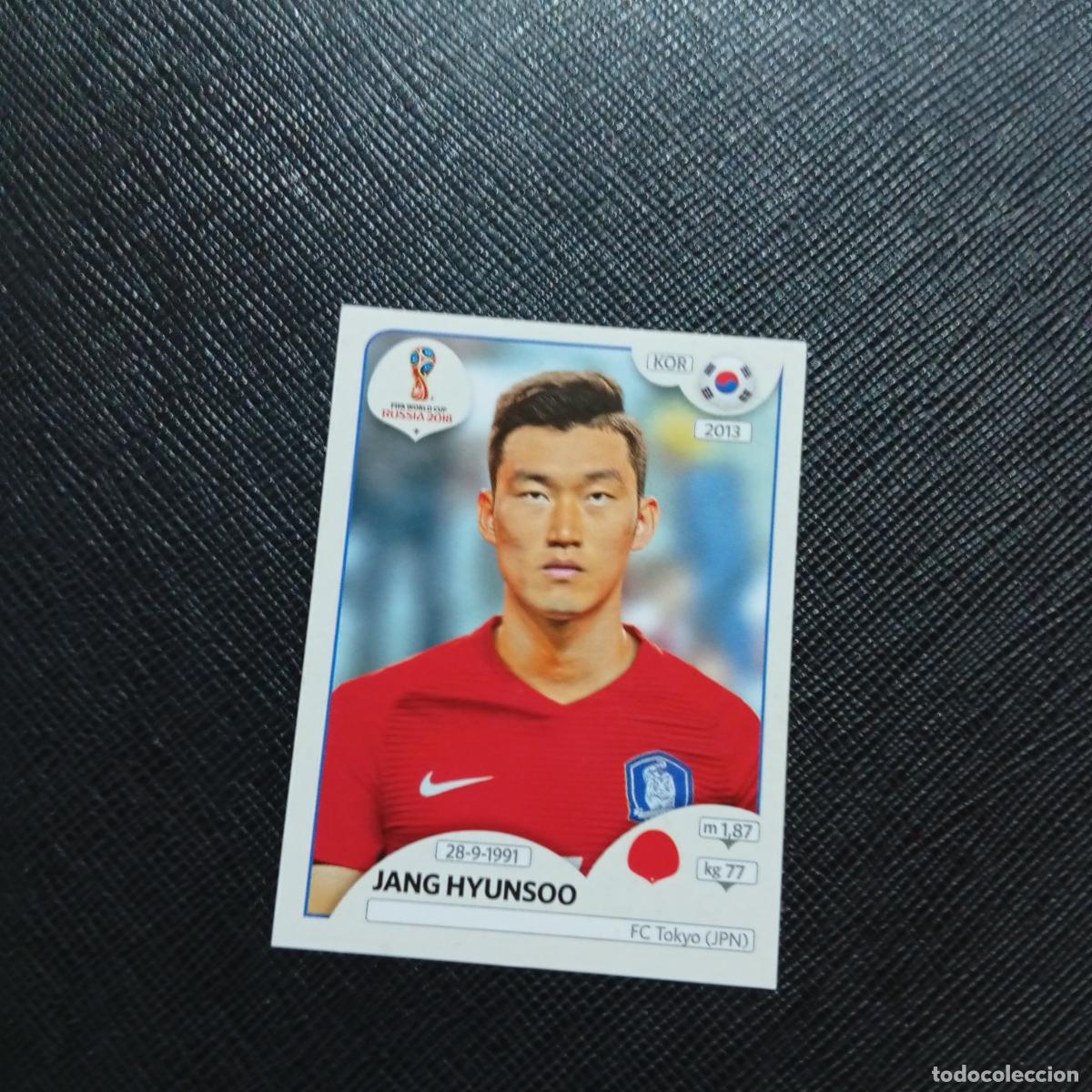 Cromos de f&uacute;tbol: 499 JANG HYUNSOO REPUBLICA KOREA PANINI MUNDIAL RUSIA 2018 CROMO FUTBOL 18 - SIN PEGAR - /CJ2 ..