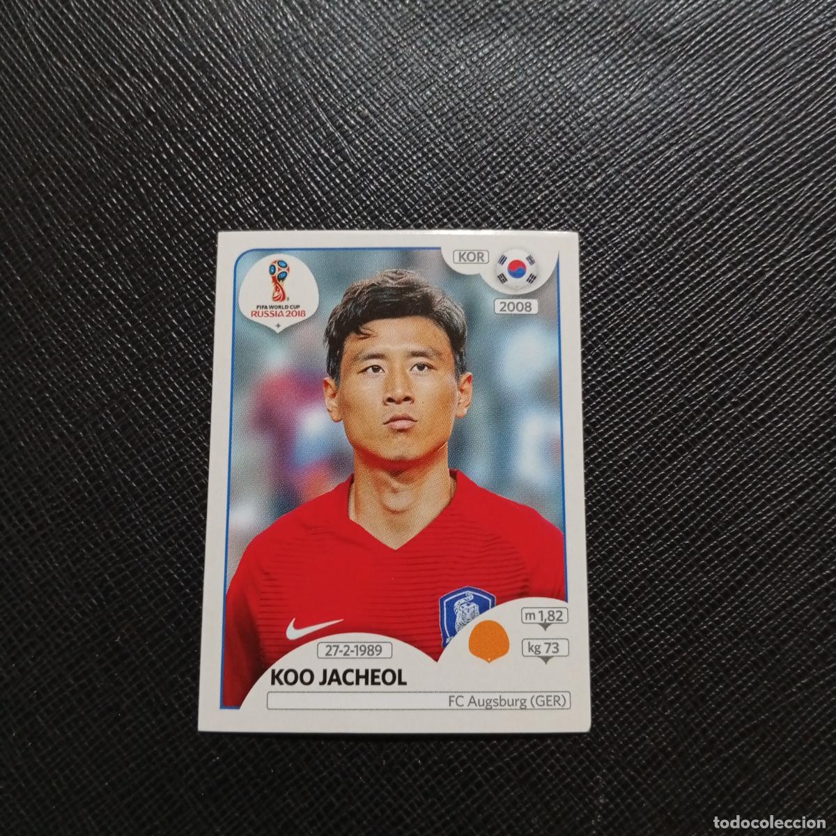 Cromos de f&uacute;tbol: 500 KOO JACHEOL REPUBLICA KOREA PANINI MUNDIAL RUSIA 2018 CROMO FUTBOL 18 - SIN PEGAR - /CJ2 .