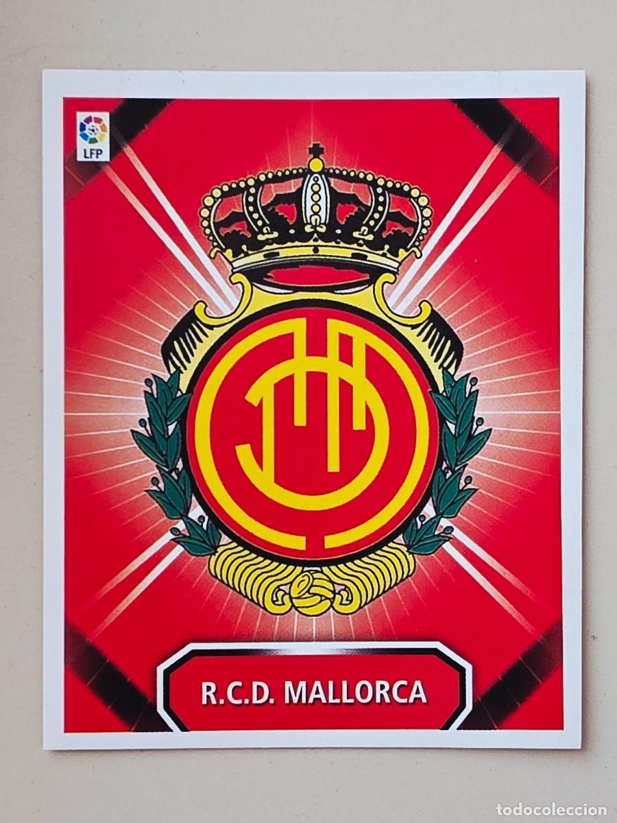 Cromos de f&uacute;tbol: Escudo RCD Mallorca, Panini Ediciones Liga Este 2008 2009 08 09, sin pegar
