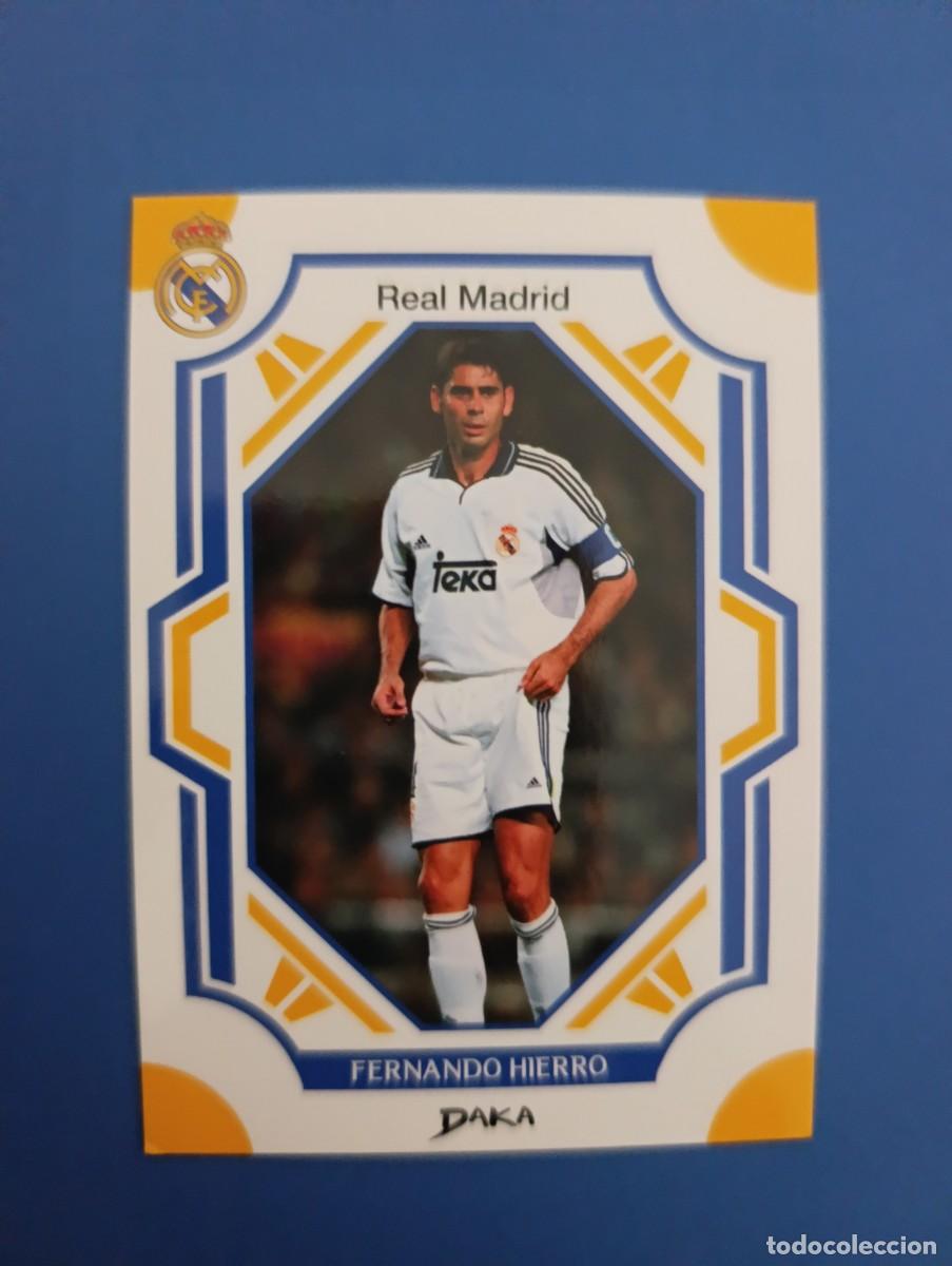Cromos de f&uacute;tbol: HIERRO 30-B DAKA REAL MADRID 25-26