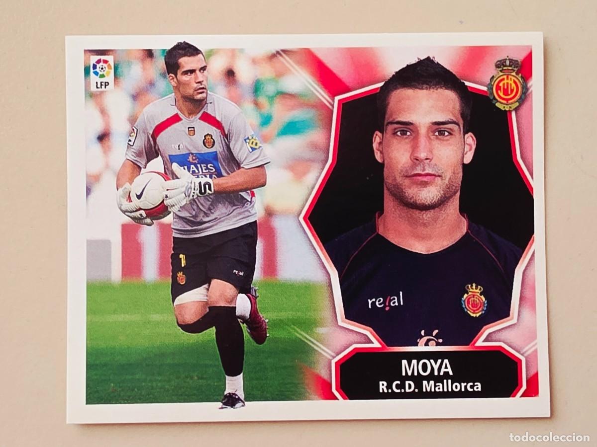 Cromos de f&uacute;tbol: Miguel &Aacute;ngel Moy&aacute;, RCD Mallorca, Panini Ediciones Liga Este 2008 2009 08 09, sin pegar