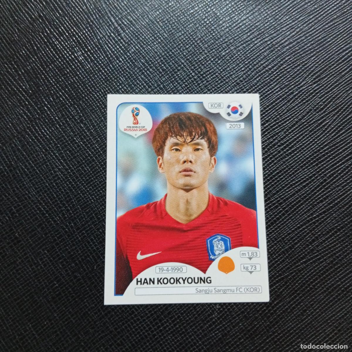 Cromos de f&uacute;tbol: 504 HAN KOOKYOUNG REPUBLICA KOREA PANINI MUNDIAL RUSIA 2018 CROMO FUTBOL 18 - SIN PEGAR - /CJ2 ...
