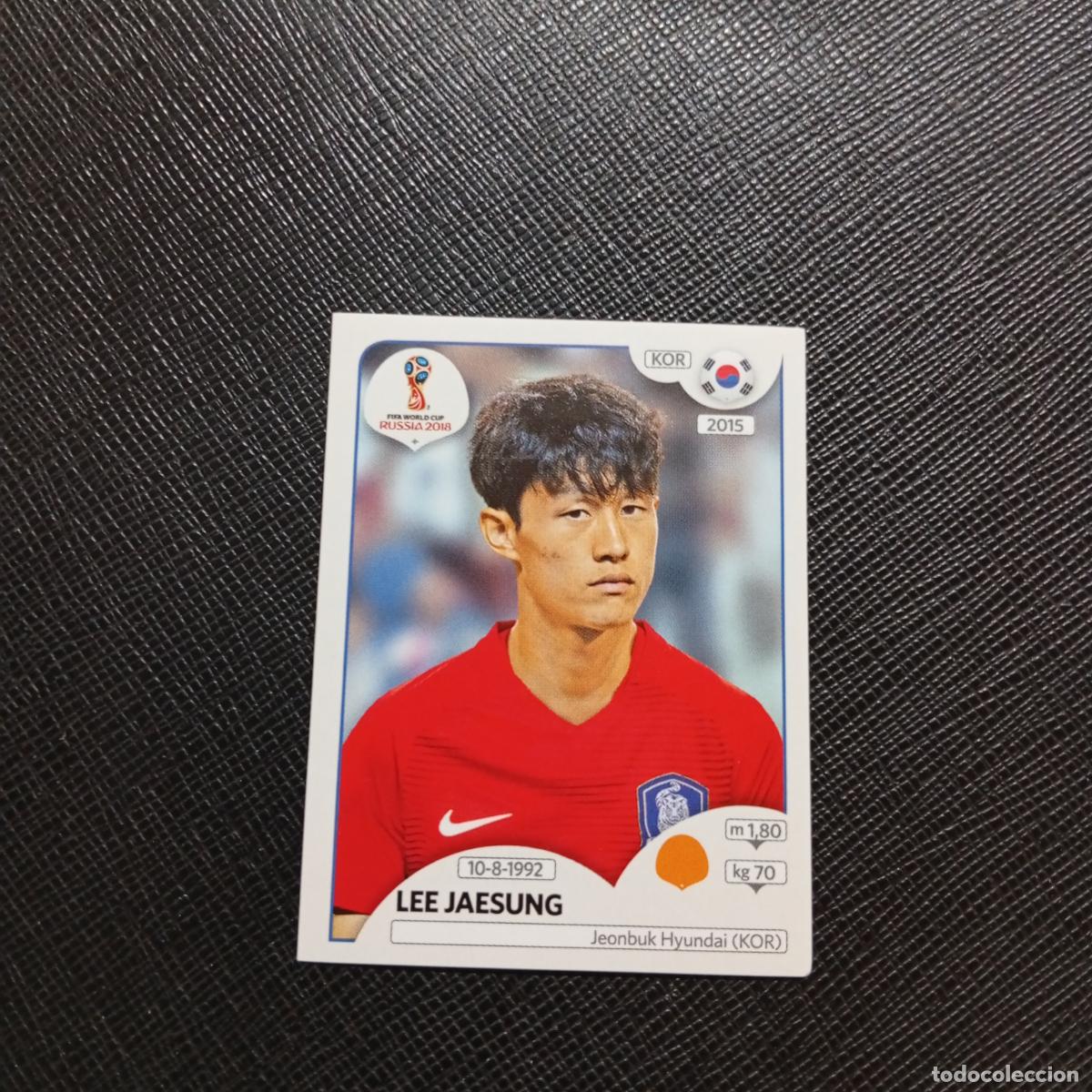 Cromos de f&uacute;tbol: 507 LEE JAESUNG REPUBLICA KOREA PANINI MUNDIAL RUSIA 2018 CROMO FUTBOL 18 - SIN PEGAR - /CJ2