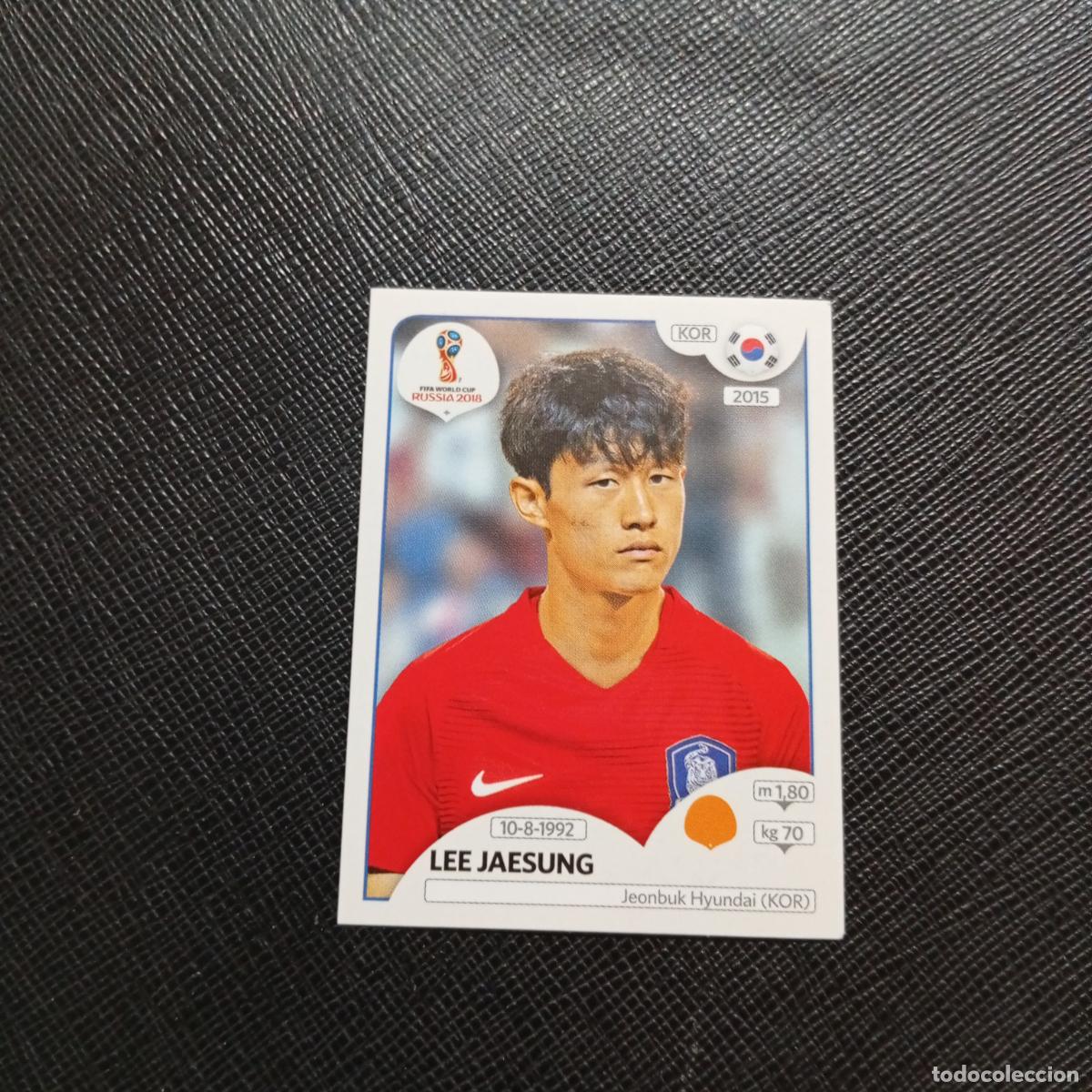 Cromos de f&uacute;tbol: 507 LEE JAESUNG REPUBLICA KOREA PANINI MUNDIAL RUSIA 2018 CROMO FUTBOL 18 - SIN PEGAR - /CJ2