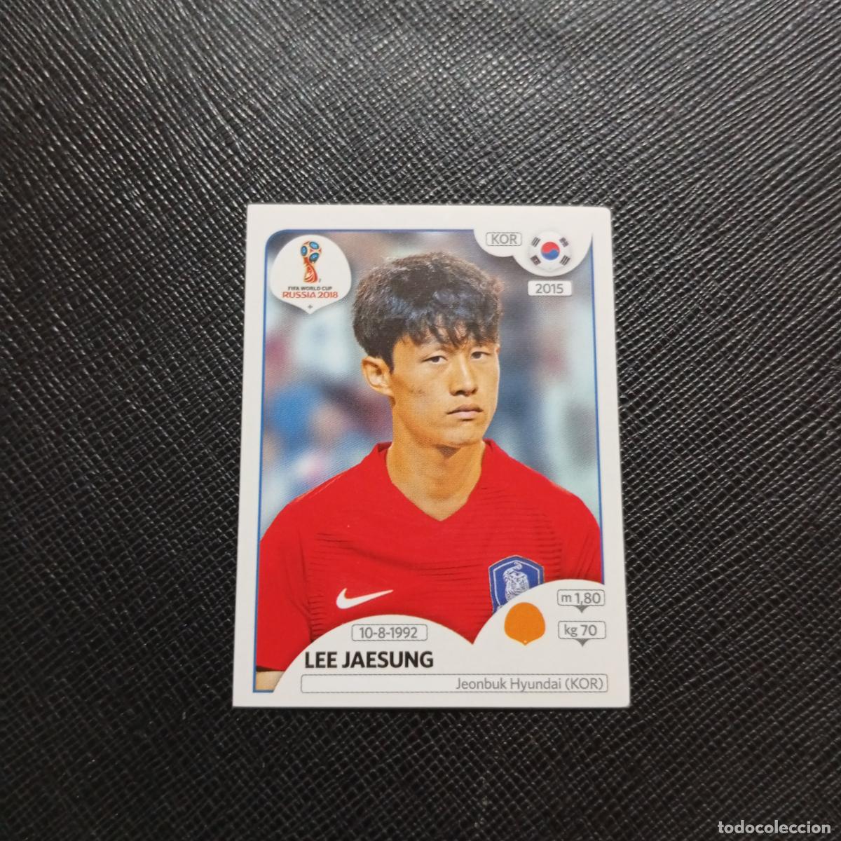 Cromos de f&uacute;tbol: 507 LEE JAESUNG REPUBLICA KOREA PANINI MUNDIAL RUSIA 2018 CROMO FUTBOL 18 - SIN PEGAR - /CJ2 .