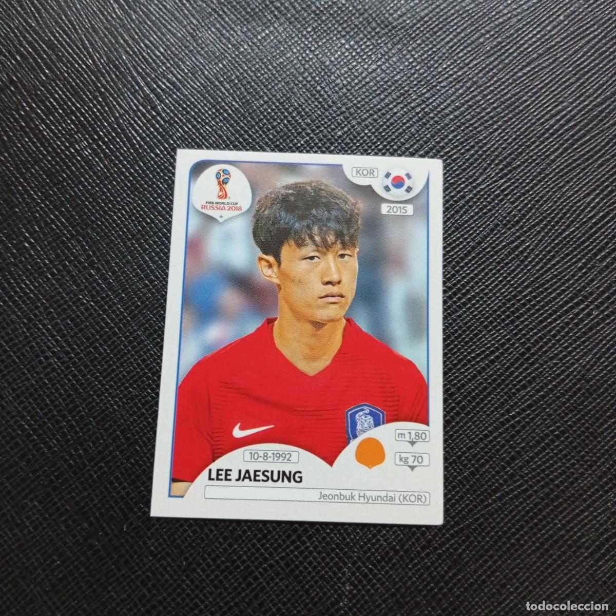 Cromos de f&uacute;tbol: 507 LEE JAESUNG REPUBLICA KOREA PANINI MUNDIAL RUSIA 2018 CROMO FUTBOL 18 - SIN PEGAR - /CJ2 ..