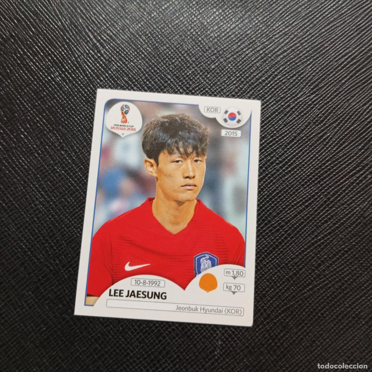 Cromos de f&uacute;tbol: 507 LEE JAESUNG REPUBLICA KOREA PANINI MUNDIAL RUSIA 2018 CROMO FUTBOL 18 - SIN PEGAR - /CJ2 ..