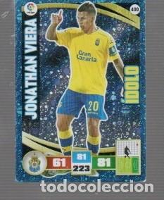 Cromos de f&uacute;tbol: CROMOS DE ADRENALYN XL Y PANINI DEL N&ordm; 400 A&Ntilde;O 2015/15 DEL PALMA GRAN CANARIAS IDOLO