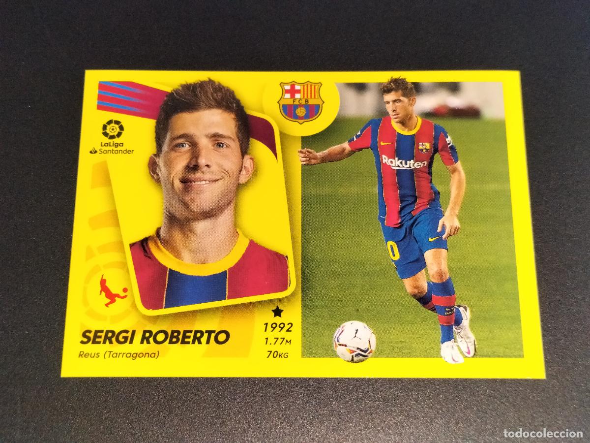 Cromos de f&uacute;tbol: N&ordm; 7 B SERGI ROBERTO FC BARCELONA CROMOS LALIGA SANTANDER ESTE LIGA 2021 2022 21 22 PANINI
