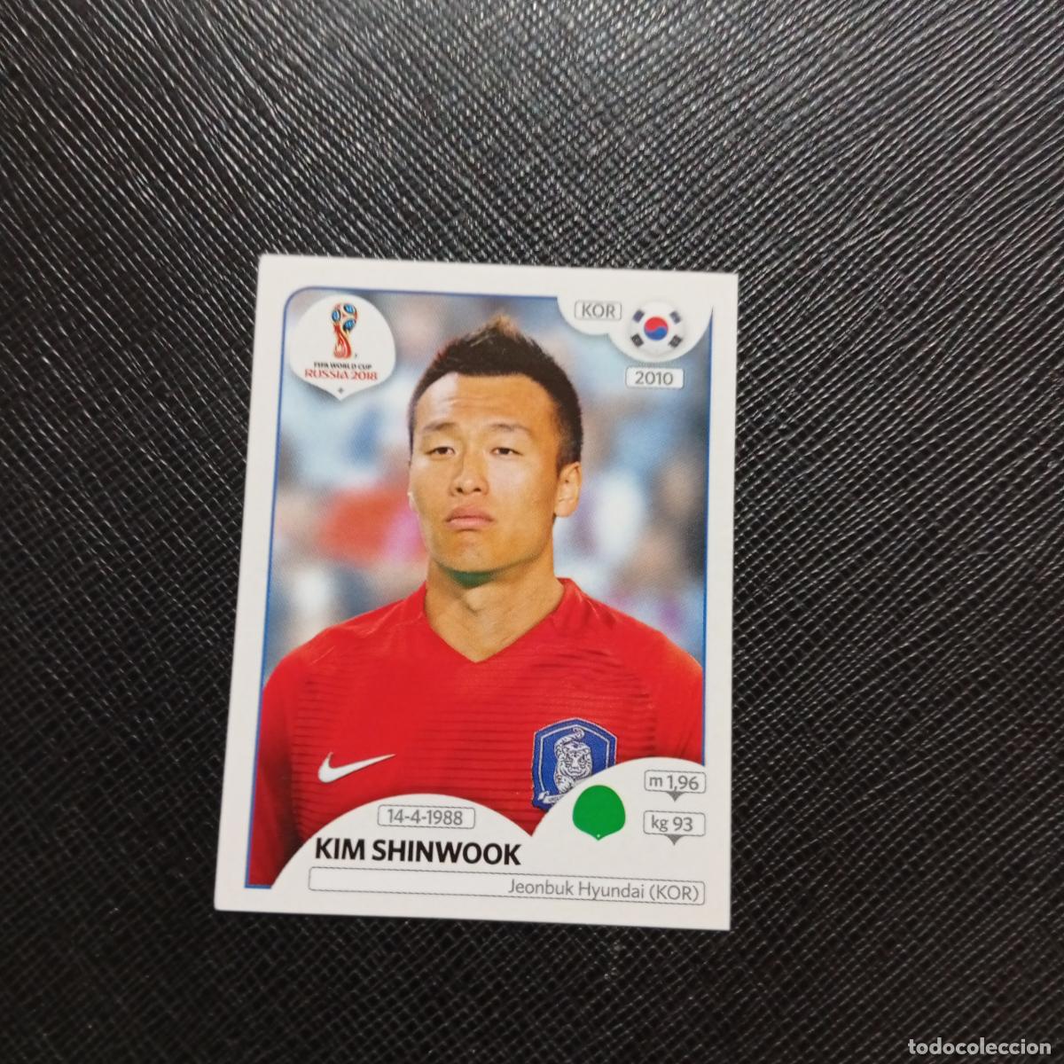 Cromos de f&uacute;tbol: 510 KIM SHINWOOK REPUBLICA KOREA PANINI MUNDIAL RUSIA 2018 CROMO FUTBOL 18 - SIN PEGAR - /CJ2