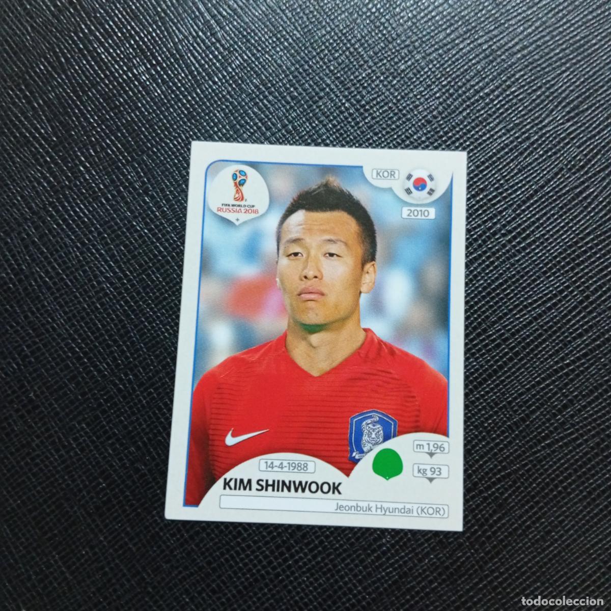 Cromos de f&uacute;tbol: 510 KIM SHINWOOK REPUBLICA KOREA PANINI MUNDIAL RUSIA 2018 CROMO FUTBOL 18 - SIN PEGAR - /CJ2