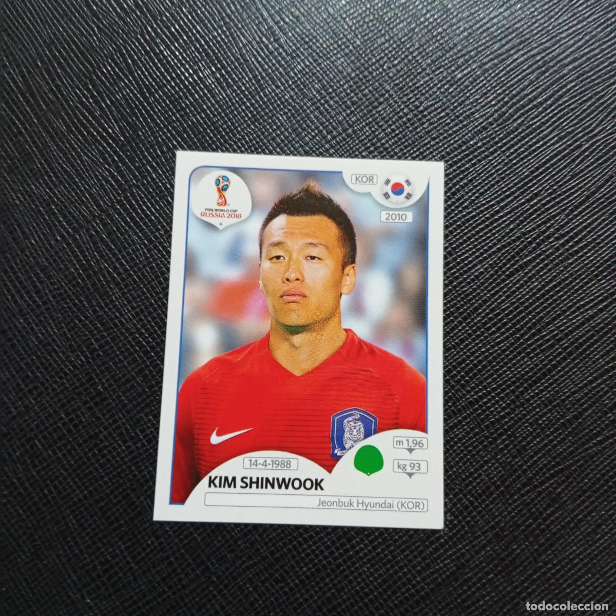 Cromos de f&uacute;tbol: 510 KIM SHINWOOK REPUBLICA KOREA PANINI MUNDIAL RUSIA 2018 CROMO FUTBOL 18 - SIN PEGAR - /CJ2 .