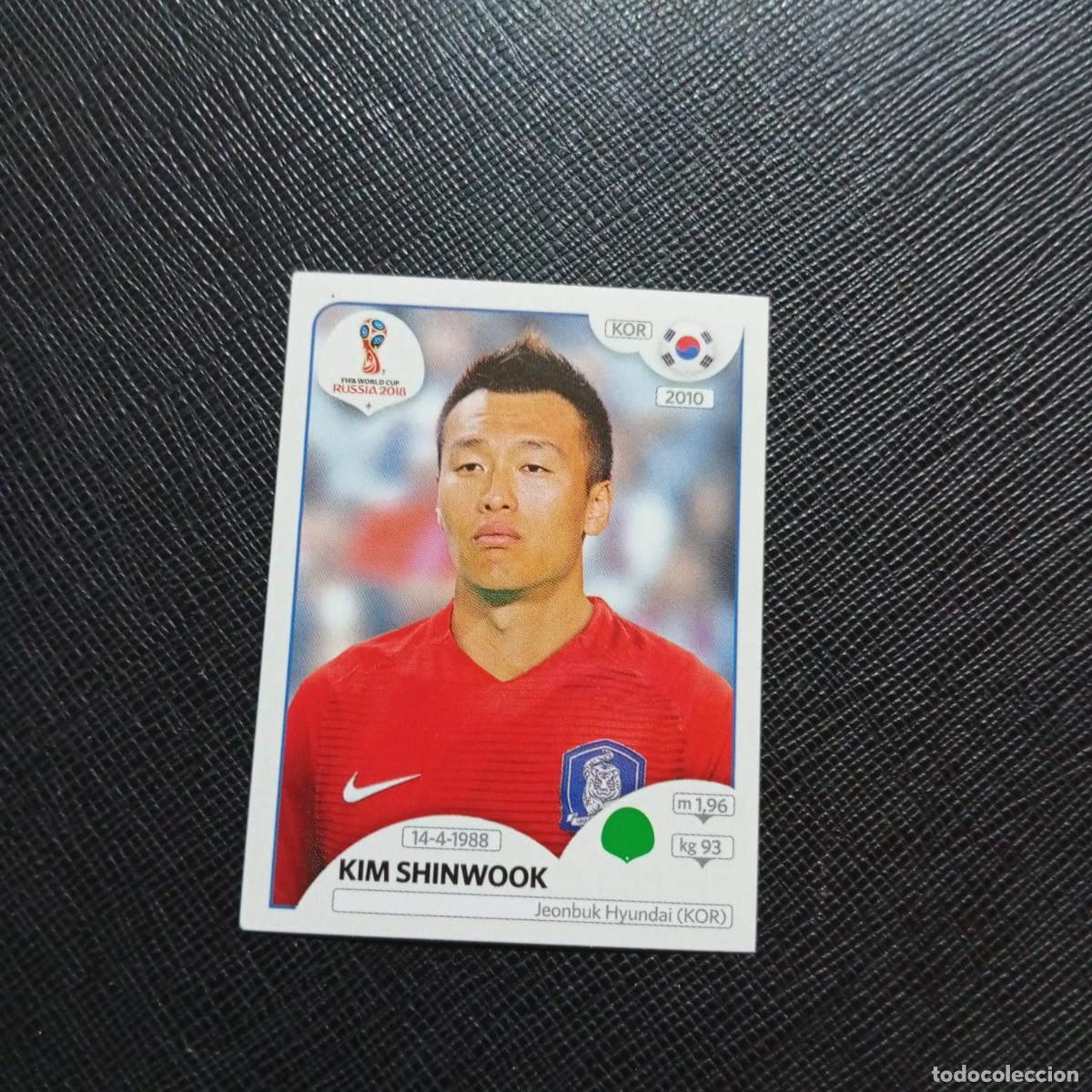 Cromos de f&uacute;tbol: 510 KIM SHINWOOK REPUBLICA KOREA PANINI MUNDIAL RUSIA 2018 CROMO FUTBOL 18 - SIN PEGAR - /CJ2 ..