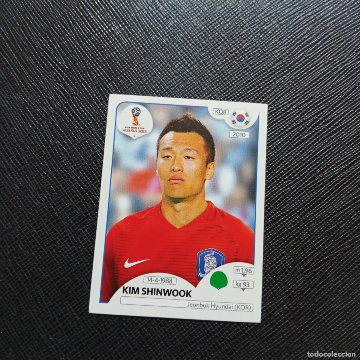 Cromos de f&uacute;tbol: 510 KIM SHINWOOK REPUBLICA KOREA PANINI MUNDIAL RUSIA 2018 CROMO FUTBOL 18 - SIN PEGAR - /CJ2 ...