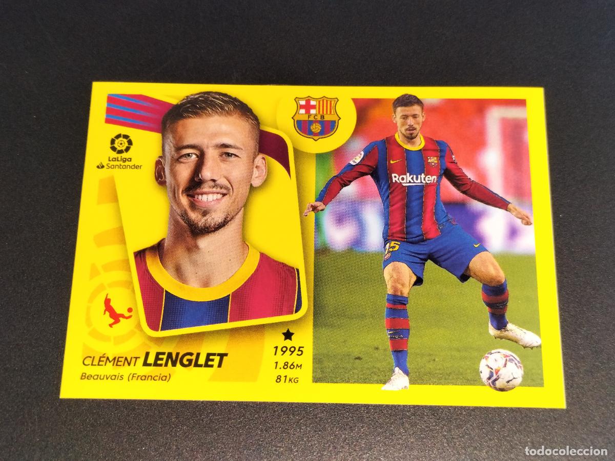 Fu&szlig;ball-Sticker: N&ordm; 11 CLEMENT LENGLET FC BARCELONA CROMOS LALIGA SANTANDER ESTE LIGA 2021 2022 21 22 PANINI