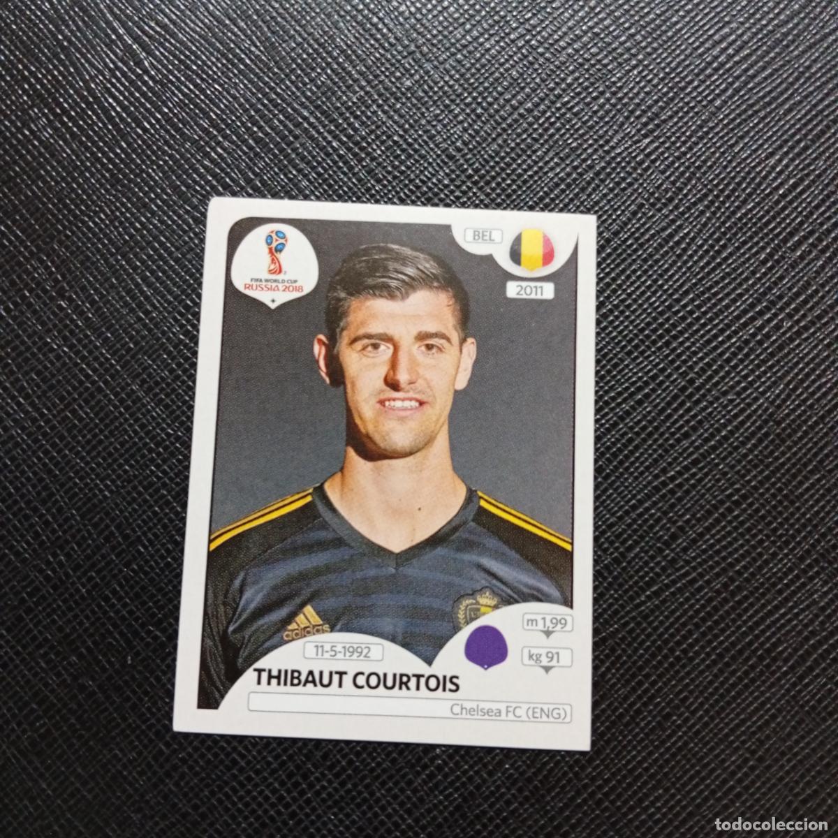 Cromos de Futebol: 514 COURTOIS BELGICA PANINI MUNDIAL RUSIA 2018 CROMO FUTBOL 18 - SIN PEGAR - /CJ2