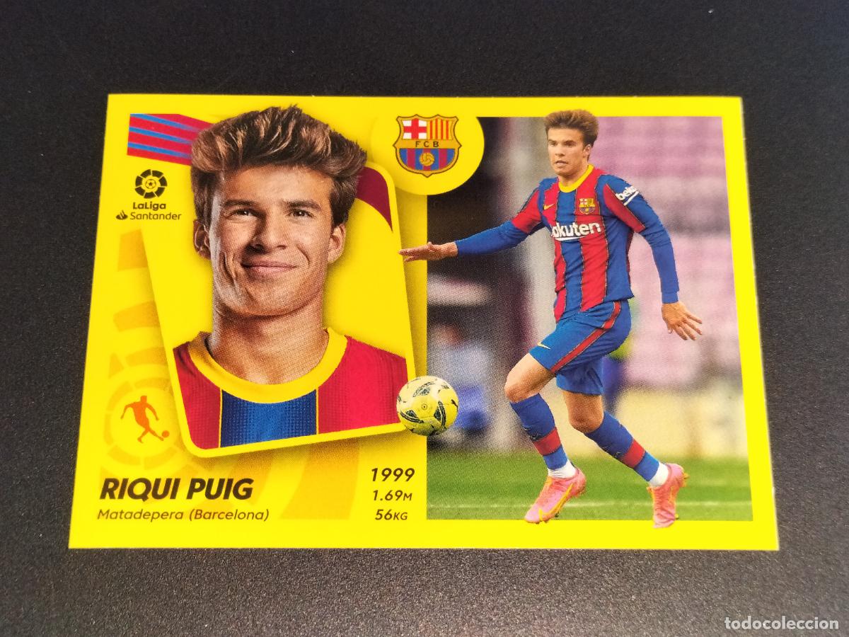 Cromos de Futebol: N&ordm; 15 B RIQUI PUIG FC BARCELONA CROMOS LALIGA SANTANDER ESTE LIGA 2021 2022 21 22 PANINI