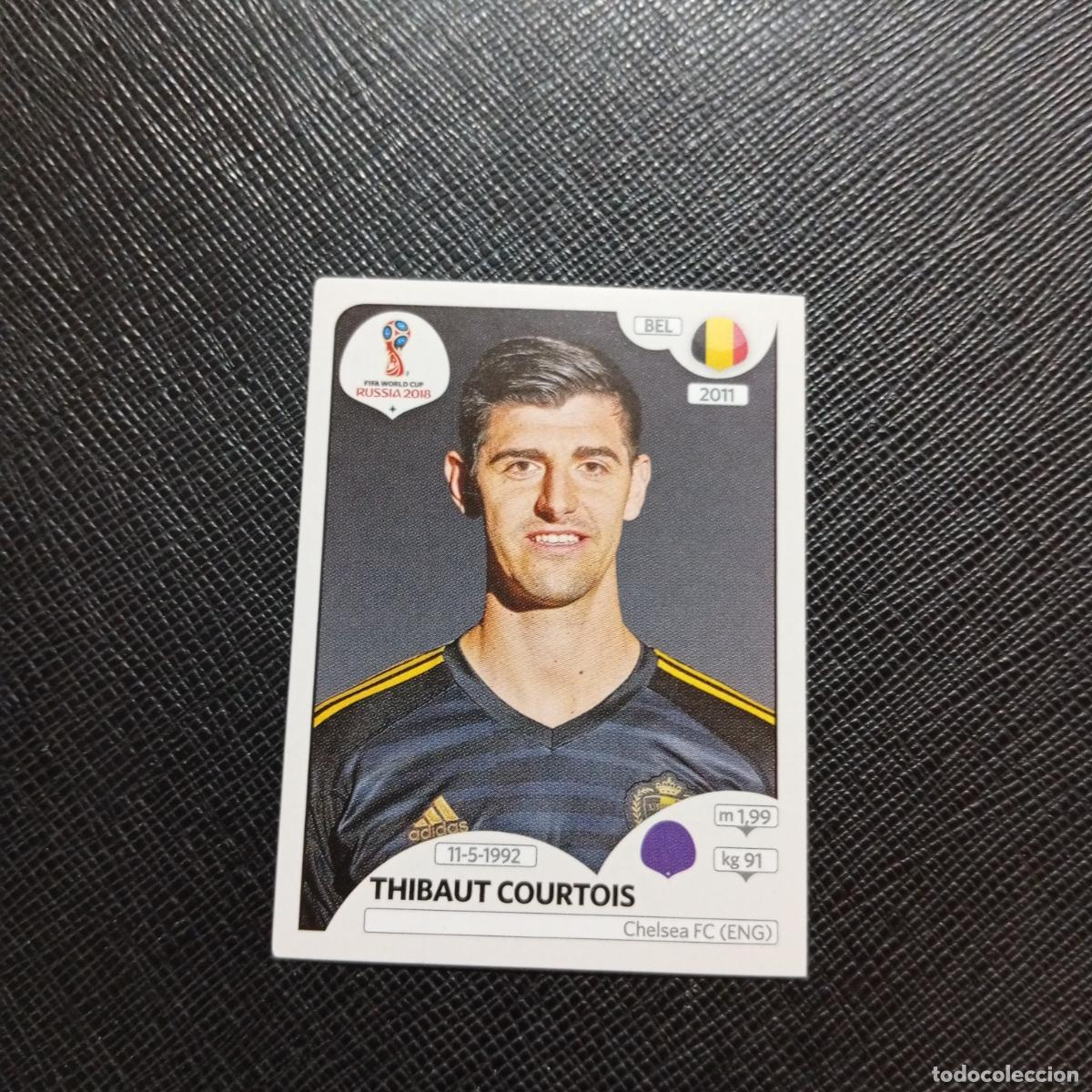 Cromos de Futebol: 514 COURTOIS BELGICA PANINI MUNDIAL RUSIA 2018 CROMO FUTBOL 18 - SIN PEGAR - /CJ2