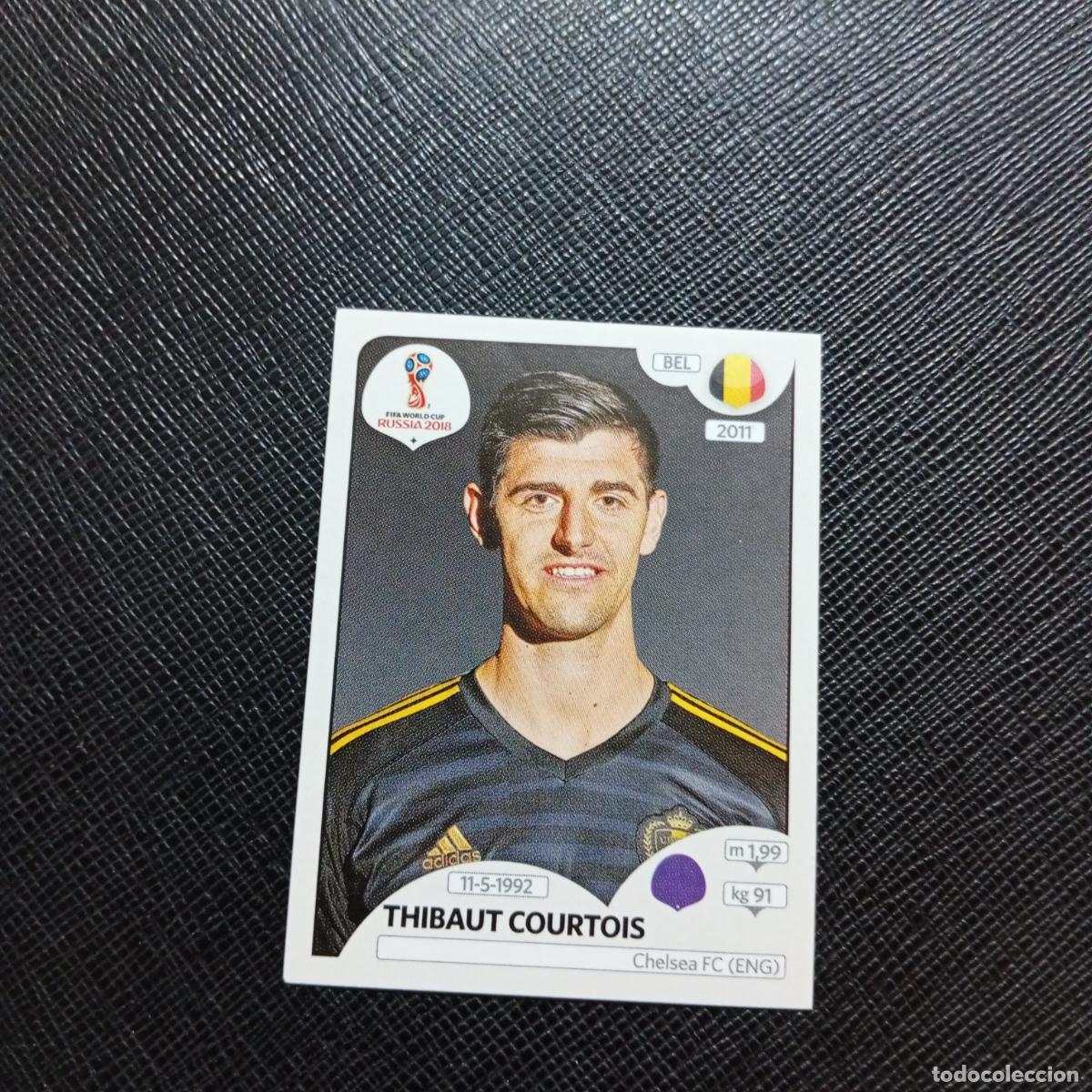 Cromos de Futebol: 514 COURTOIS BELGICA PANINI MUNDIAL RUSIA 2018 CROMO FUTBOL 18 - SIN PEGAR - /CJ2 .