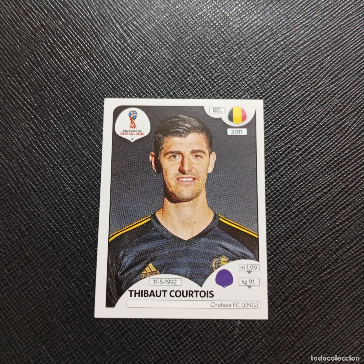 Cromos de Futebol: 514 COURTOIS BELGICA PANINI MUNDIAL RUSIA 2018 CROMO FUTBOL 18 - SIN PEGAR - /CJ2 .