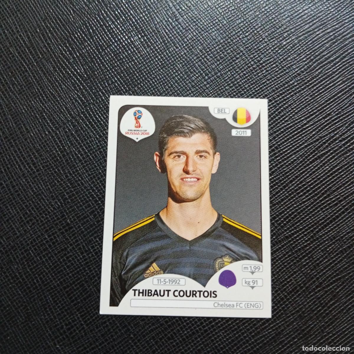Cromos de Futebol: 514 COURTOIS BELGICA PANINI MUNDIAL RUSIA 2018 CROMO FUTBOL 18 - SIN PEGAR - /CJ2 ..