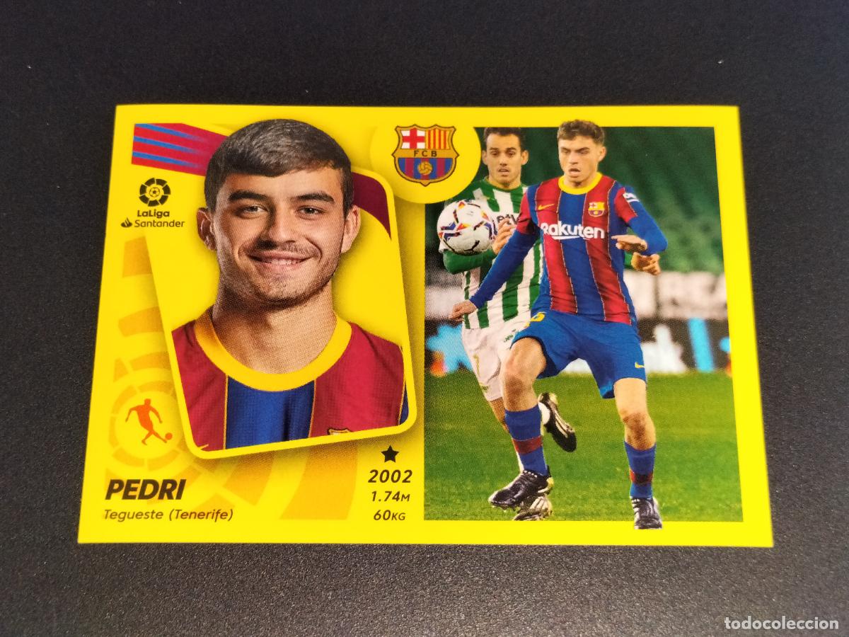 Cromos de Futebol: N&ordm; 16 PEDRI FC BARCELONA CROMOS LALIGA SANTANDER ESTE LIGA 2021 2022 21 22 PANINI