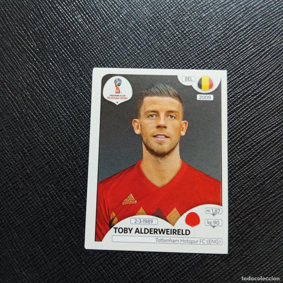 Cromos de Futebol: 515 ALDERWEIRELD BELGICA PANINI MUNDIAL RUSIA 2018 CROMO FUTBOL 18 - SIN PEGAR - /CJ2 B