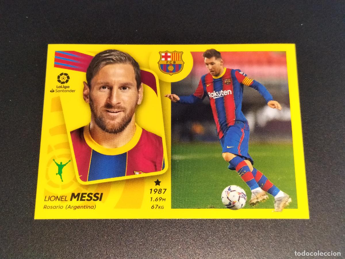 Cromos de Futebol: N&ordm; 17 LIONEL MESSI FC BARCELONA CROMOS LALIGA SANTANDER ESTE LIGA 2021 2022 21 22 PANINI