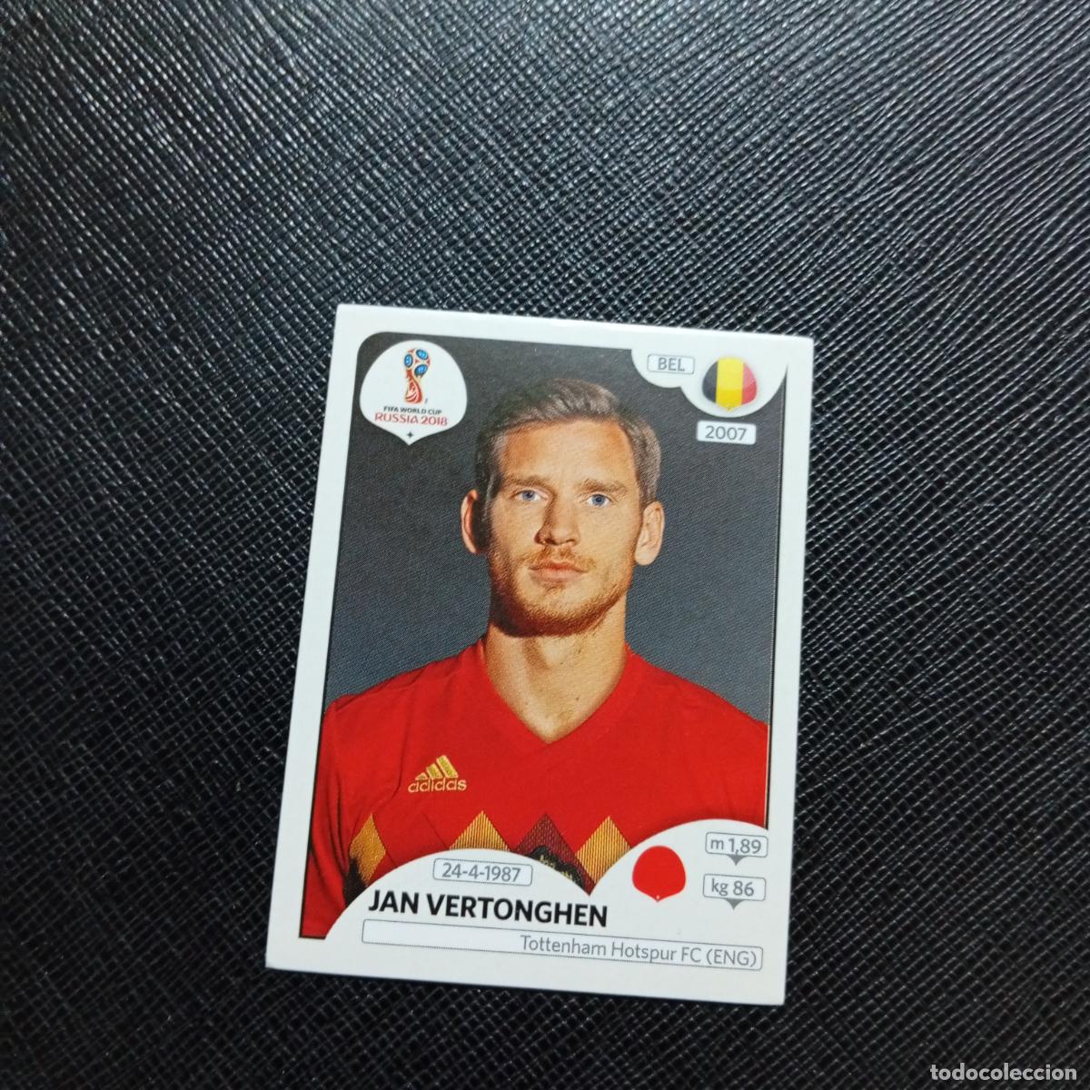 Cromos de Futebol: 517 VERTONGHEN BELGICA PANINI MUNDIAL RUSIA 2018 CROMO FUTBOL 18 - SIN PEGAR - /CJ2