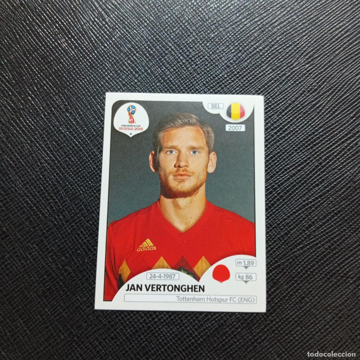 Figurine di Calcio: 517 VERTONGHEN BELGICA PANINI MUNDIAL RUSIA 2018 CROMO FUTBOL 18 - SIN PEGAR - /CJ2