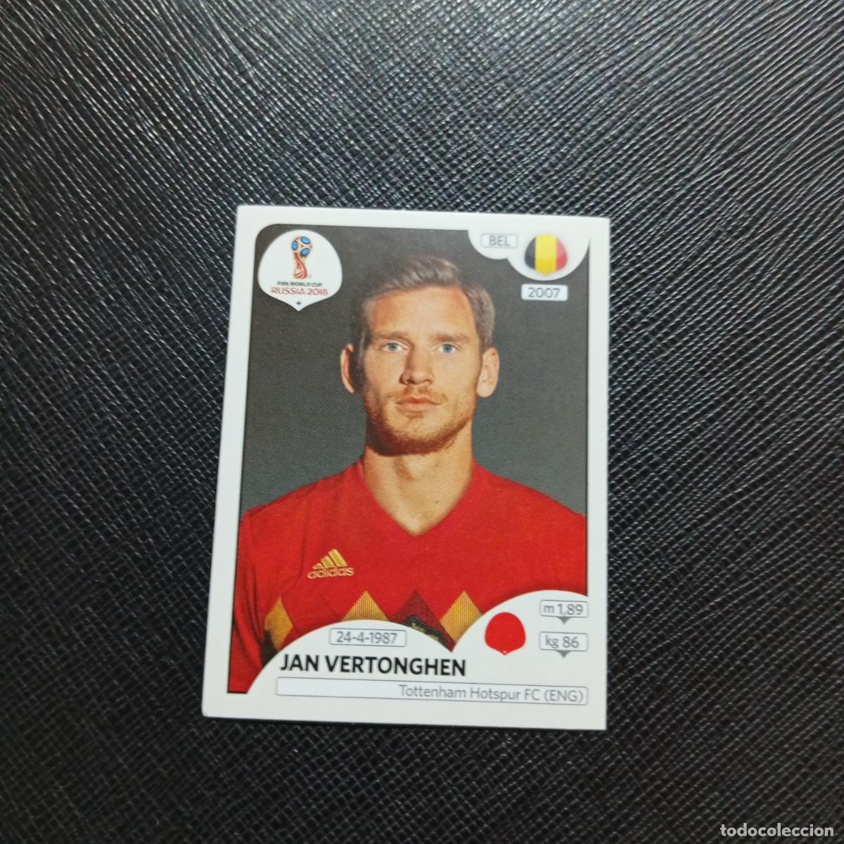 Figurine di Calcio: 517 VERTONGHEN BELGICA PANINI MUNDIAL RUSIA 2018 CROMO FUTBOL 18 - SIN PEGAR - /CJ2 .