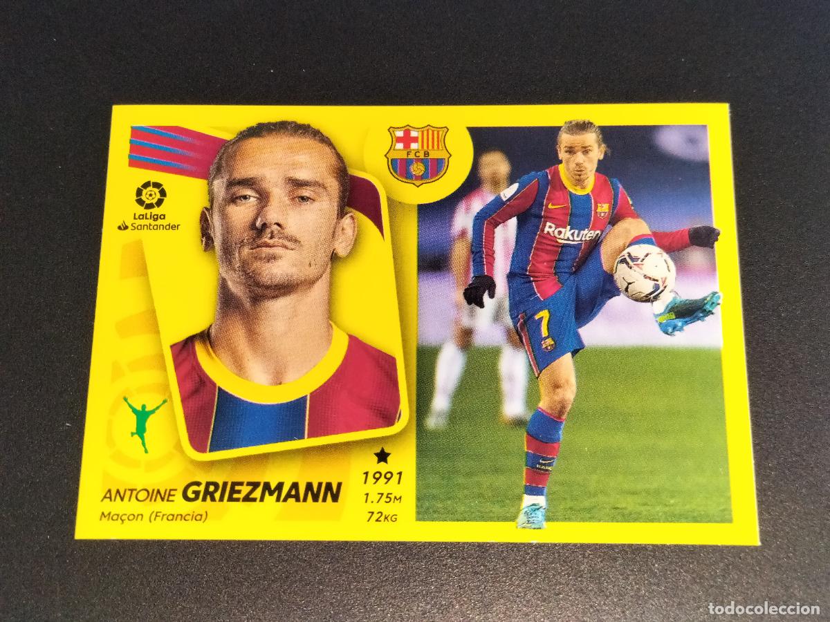 Cromos de Futebol: N&ordm; 19 GRIEZMANN FC BARCELONA CROMOS LALIGA SANTANDER ESTE LIGA 2021 2022 21 22 PANINI