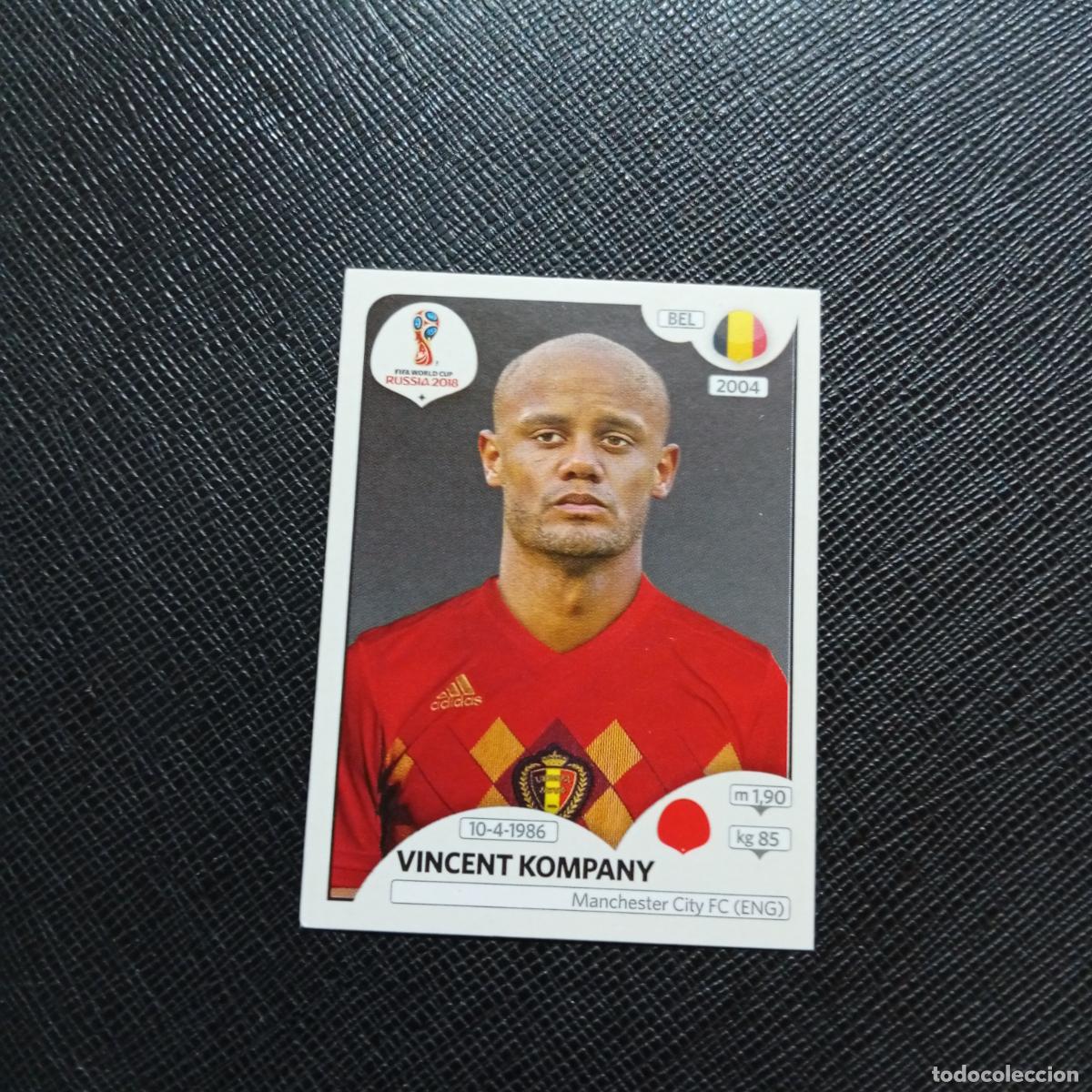 Figurine di Calcio: 518 KOMPANY BELGICA PANINI MUNDIAL RUSIA 2018 CROMO FUTBOL 18 - SIN PEGAR - /CJ2