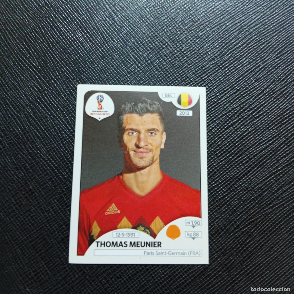 Figurine di Calcio: 519 MEUNIER BELGICA PANINI MUNDIAL RUSIA 2018 CROMO FUTBOL 18 - SIN PEGAR - /CJ2