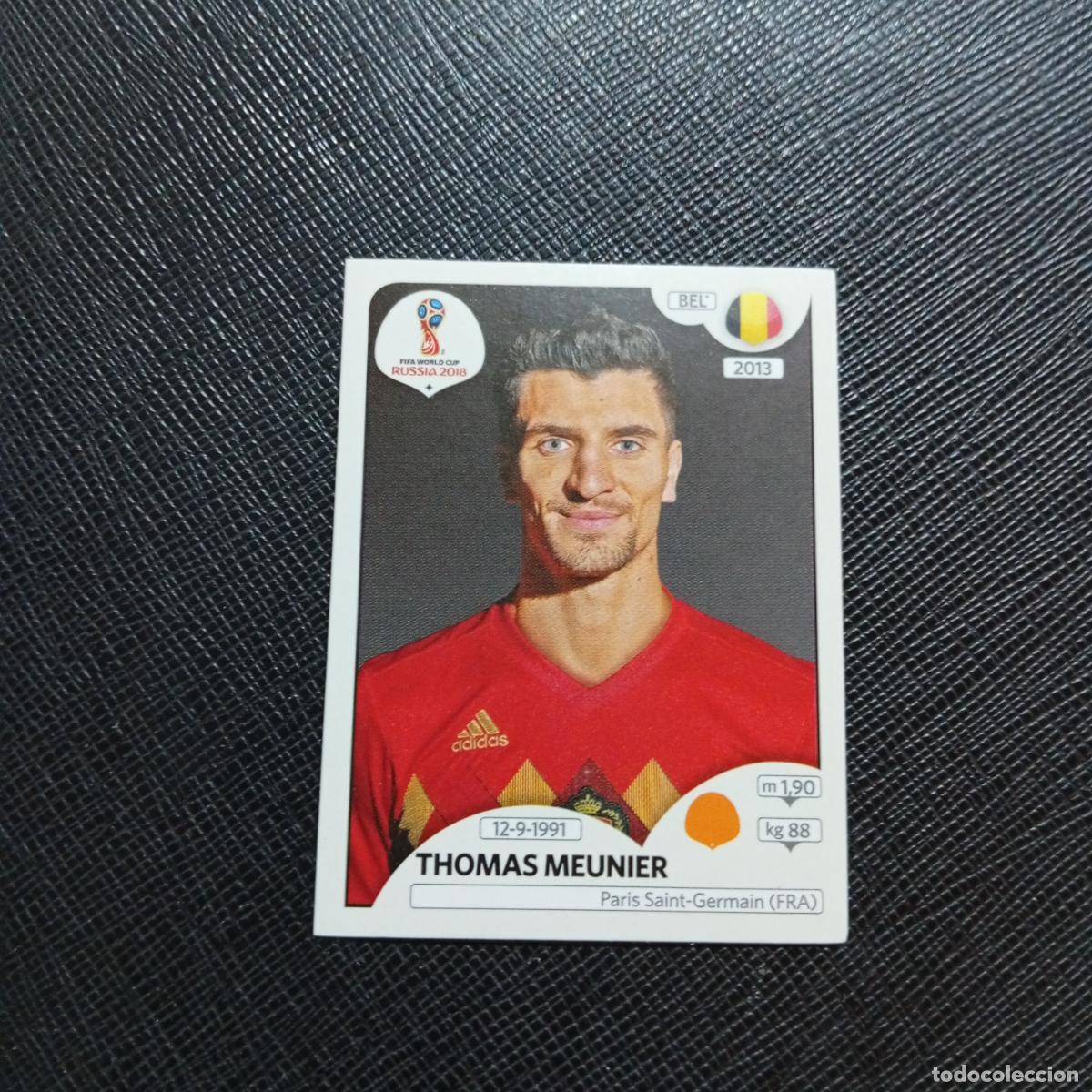 Figurine di Calcio: 519 MEUNIER BELGICA PANINI MUNDIAL RUSIA 2018 CROMO FUTBOL 18 - SIN PEGAR - /CJ2 ..