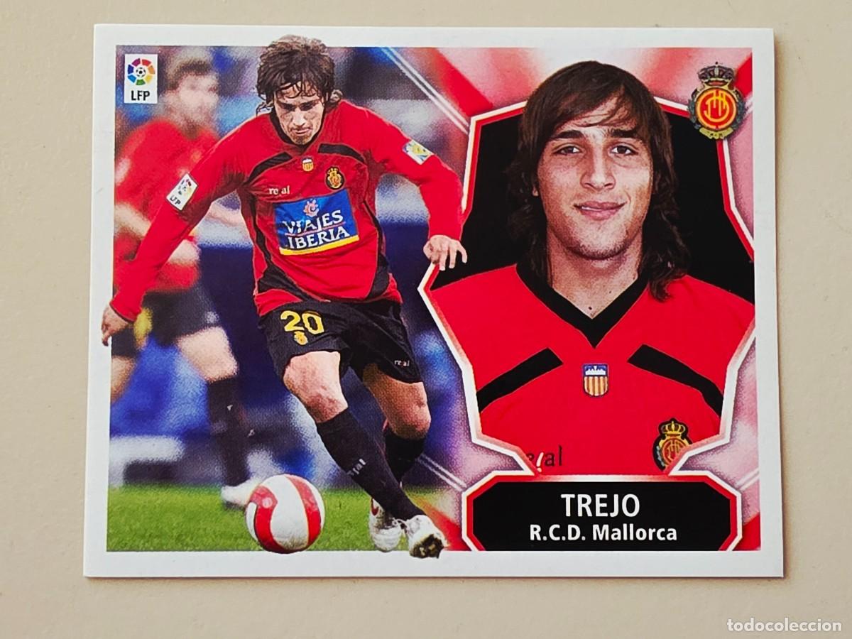 Cromos de f&uacute;tbol: &Oacute;scar Trejo, RCD Mallorca, Panini Ediciones Liga Este 2008 2009 08 09, sin pegar