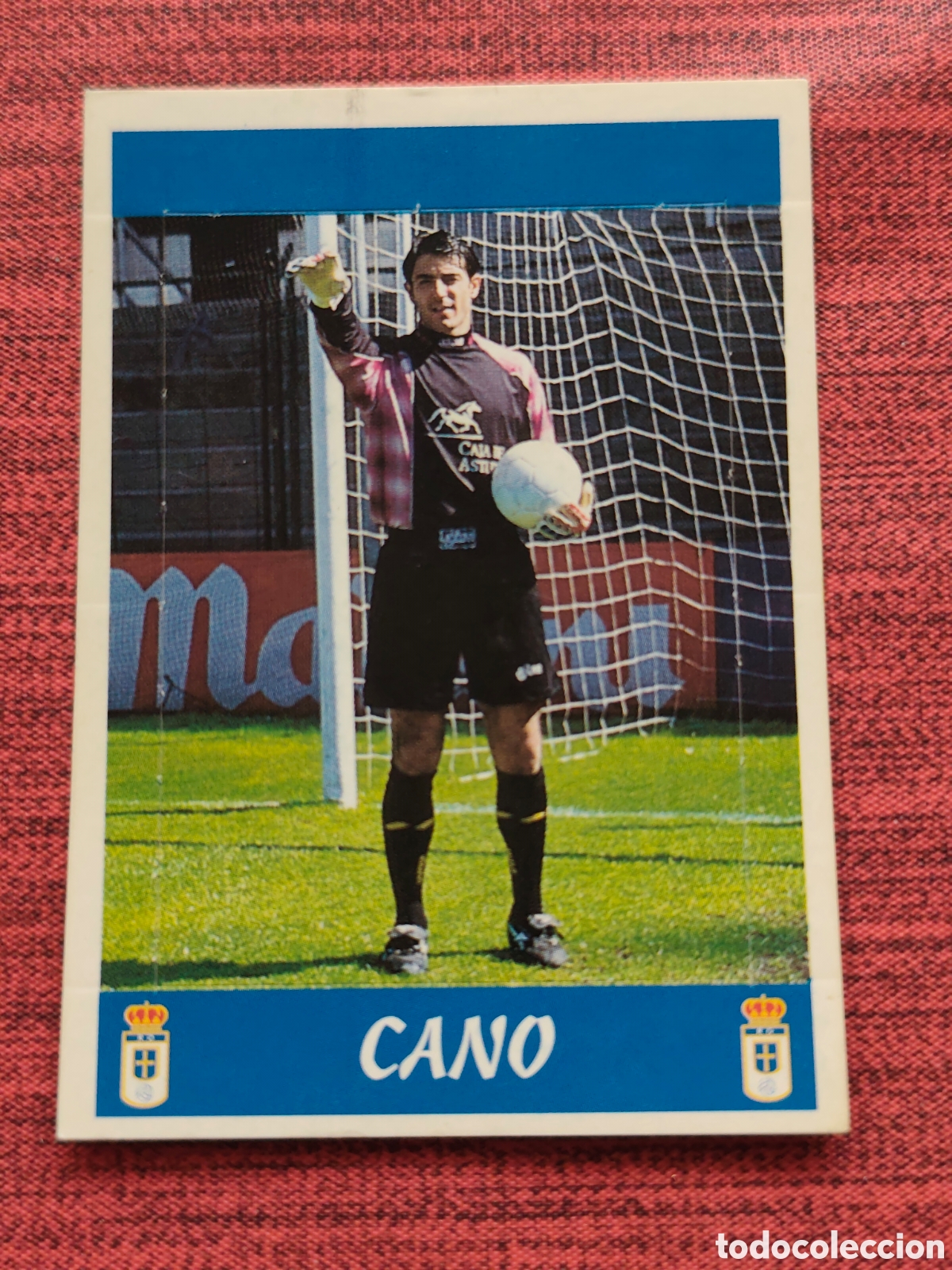 Fu&szlig;ball-Sticker: VERSI&Oacute;N N&Uacute;MERO TRASERA 272 CANO REAL OVIEDO PANINI LIGA 1997 1998