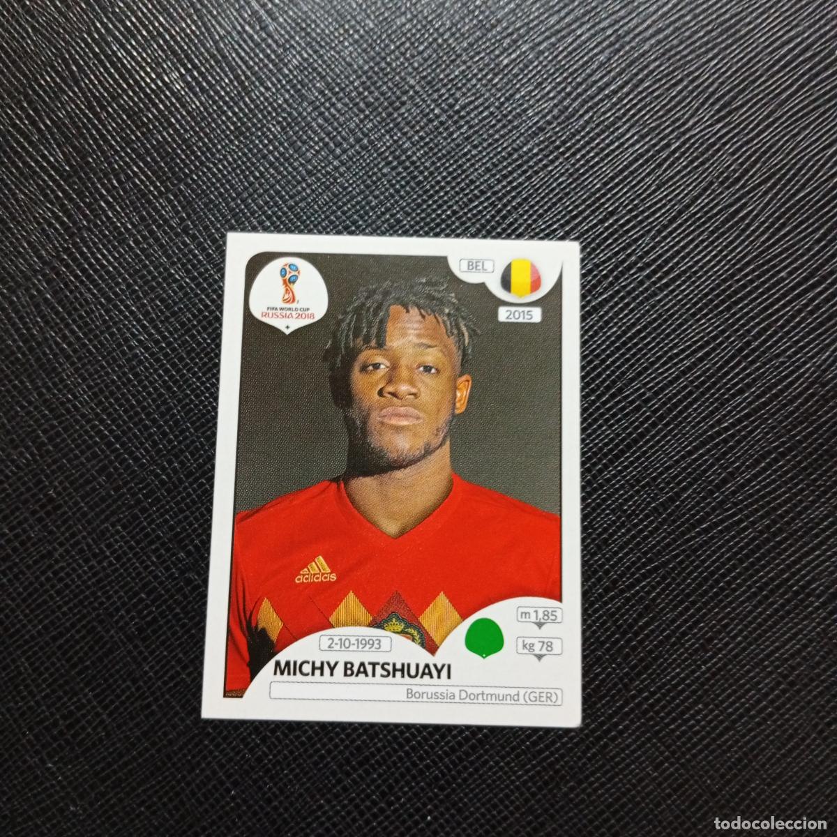 Cartes &agrave; collectionner de Football: 530 BATSHUAYI BELGICA PANINI MUNDIAL RUSIA 2018 CROMO FUTBOL 18 - SIN PEGAR - /CJ2