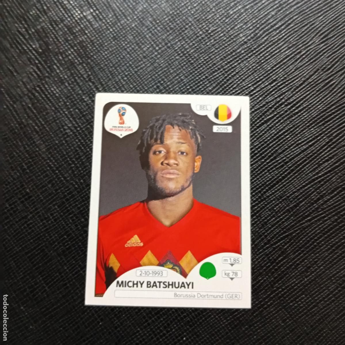 Cartes &agrave; collectionner de Football: 530 BATSHUAYI BELGICA PANINI MUNDIAL RUSIA 2018 CROMO FUTBOL 18 - SIN PEGAR - /CJ2 ..