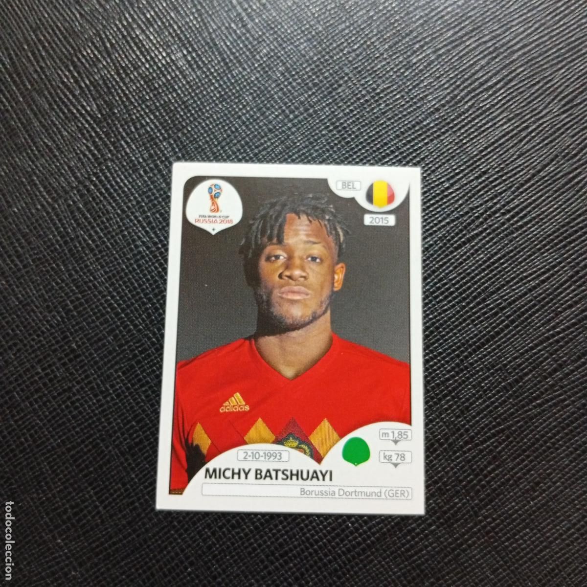 Cartes &agrave; collectionner de Football: 530 BATSHUAYI BELGICA PANINI MUNDIAL RUSIA 2018 CROMO FUTBOL 18 - SIN PEGAR - /CJ2 ...