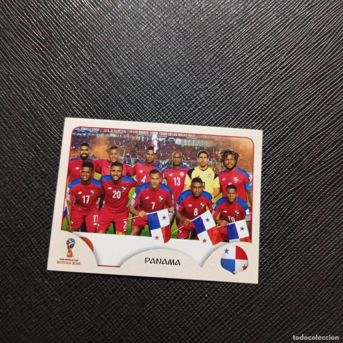Cromos de f&uacute;tbol: 533 ALINEACION PANAMA PANINI MUNDIAL RUSIA 2018 CROMO FUTBOL 18 - SIN PEGAR - /CJ2