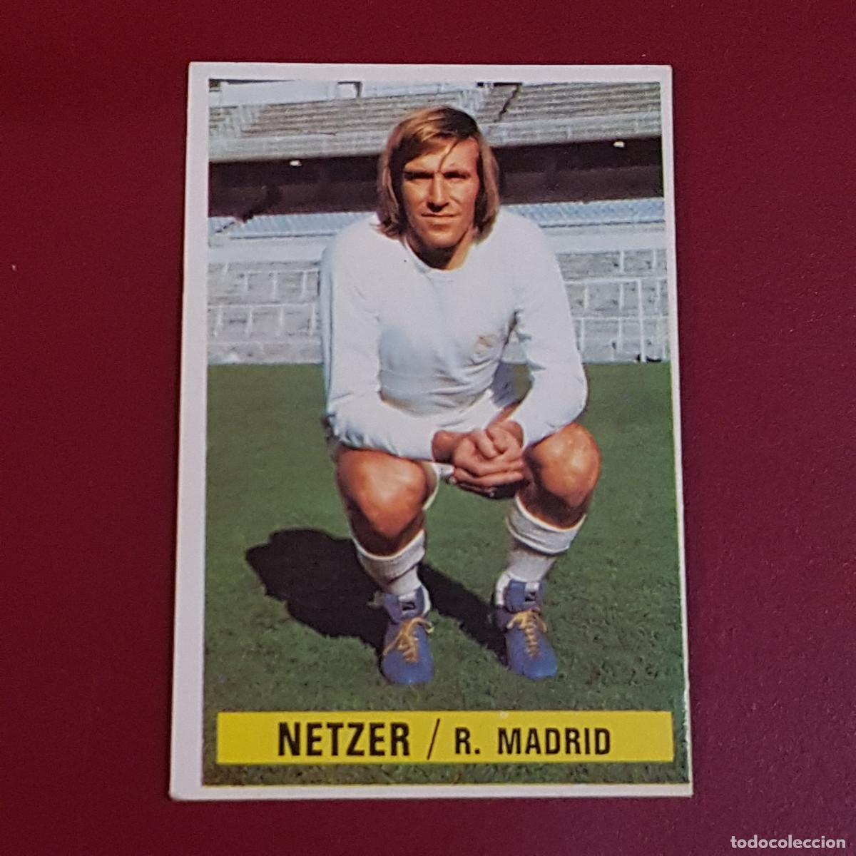 Cromos de f&uacute;tbol: ESTE - CAMPEONATOS DE LIGA 1974 1975 - 74 75 - R MADRID - NETZER - NUNCA PEGADO