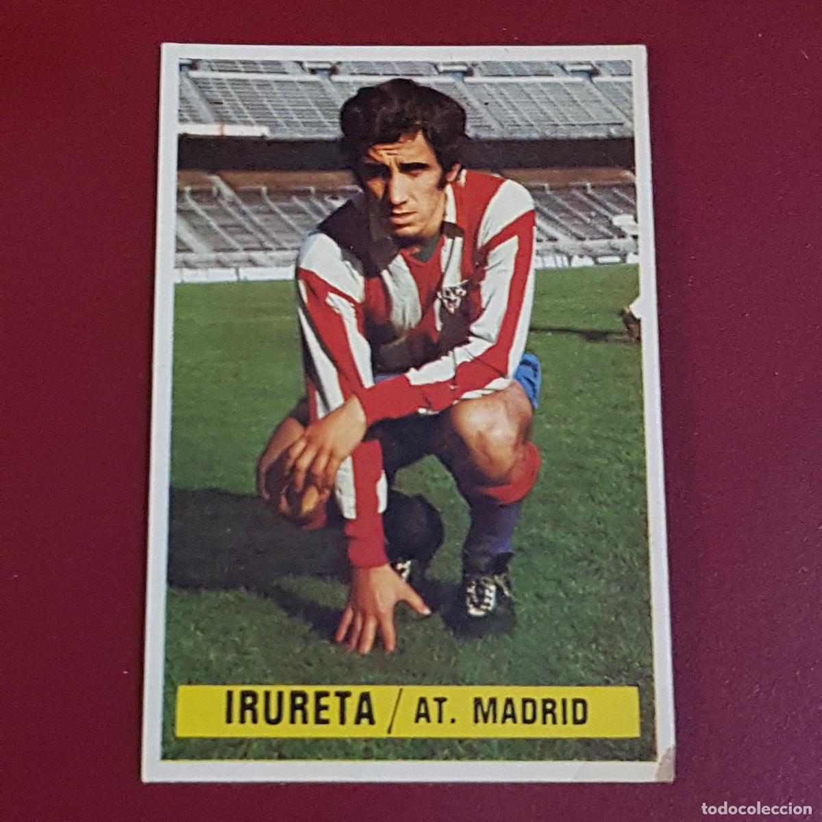 Cartes &agrave; collectionner de Football: ESTE - CAMPEONATOS DE LIGA 1974 1975 - 74 75 - A MADRID - IRURETA - NUNCA PEGADO