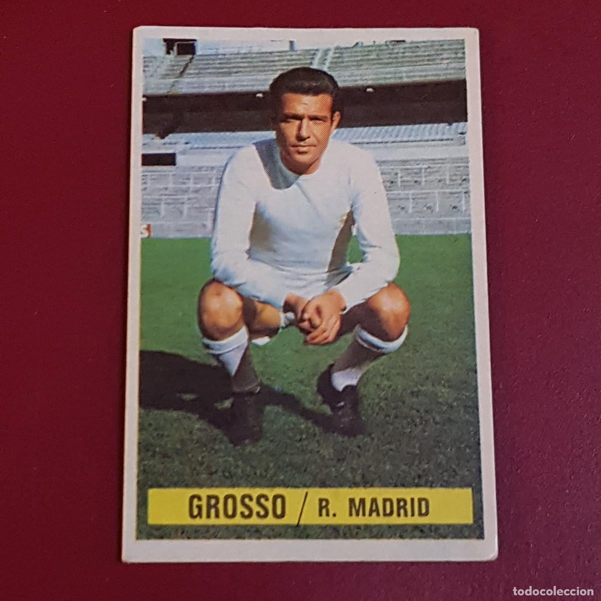Cromos de f&uacute;tbol: ESTE - CAMPEONATOS DE LIGA 1974 1975 - 74 75 - R MADRID - GROSSO - NUNCA PEGADO