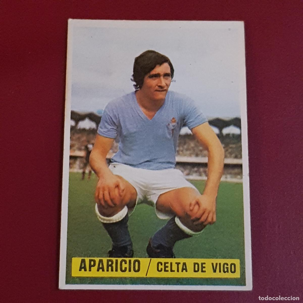 Cromos de f&uacute;tbol: ESTE - CAMPEONATOS DE LIGA 1974 1975 - 74 75 - CELTA - APARICIO - NUNCA PEGADO