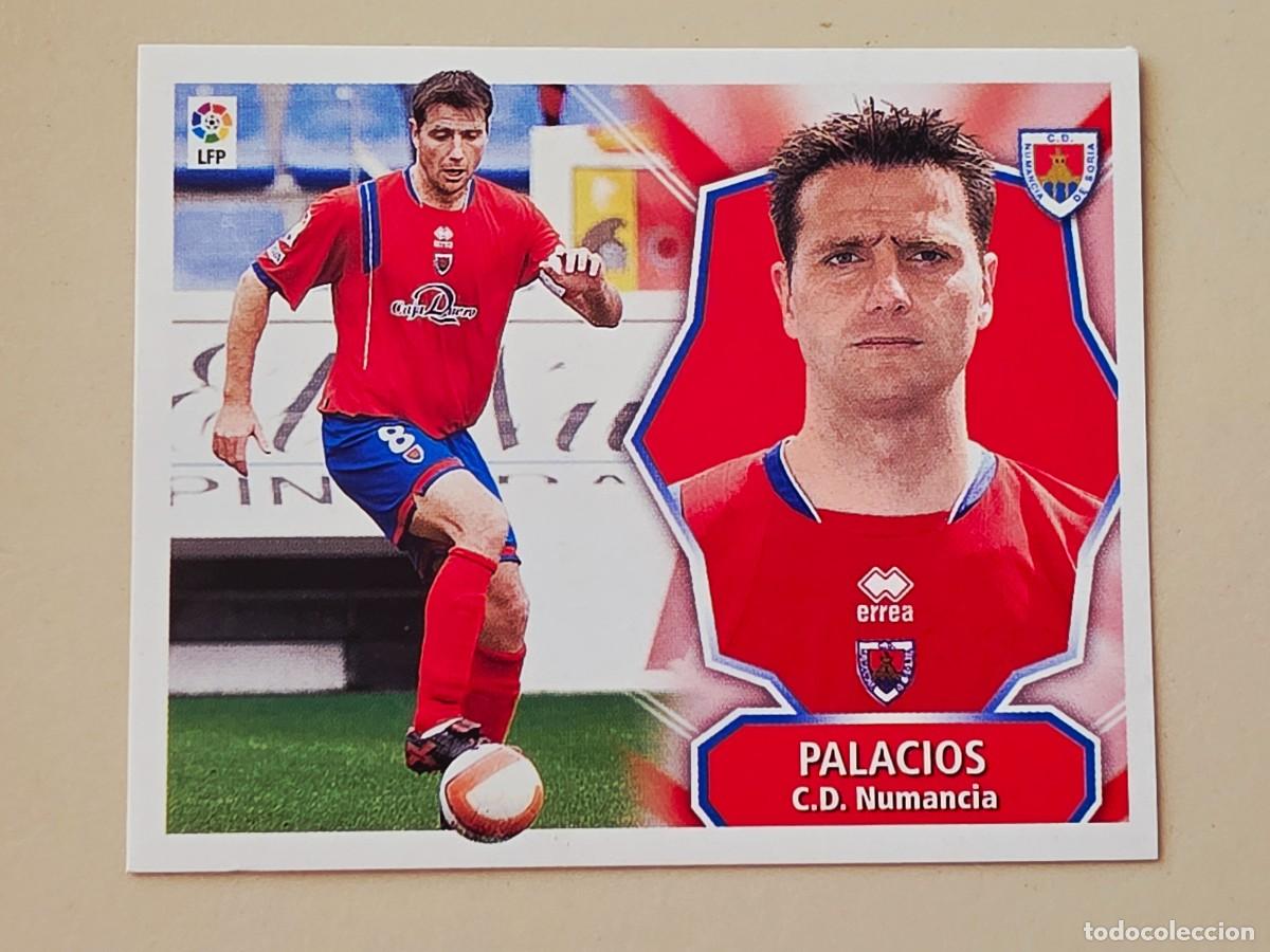 Cromos de f&uacute;tbol: C&eacute;sar Palacios, CD Numancia, Panini Ediciones Liga Este 2008 2009 08 09, sin pegar