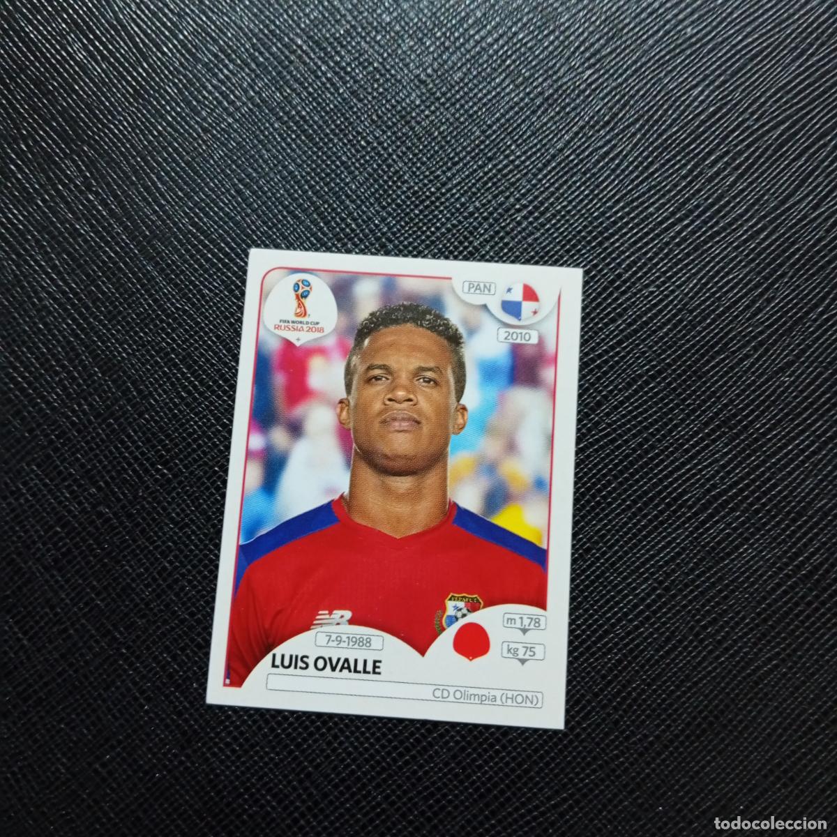 Cromos de f&uacute;tbol: 541 LUIS OVALLE PANAMA PANINI MUNDIAL RUSIA 2018 CROMO FUTBOL 18 - SIN PEGAR - /CJ2 D